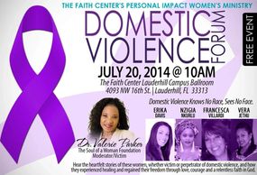 Domestic Violence Forum  Guest Speaker