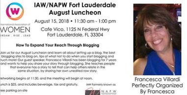 IAW / NAPW EVENT  Guest Speaker
